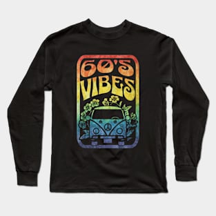 Retro 60's Vibes Long Sleeve T-Shirt